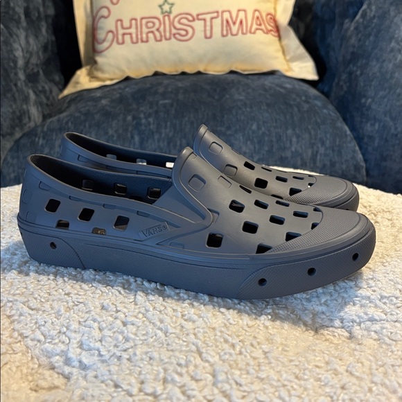 Vans Other - Vans Trek Slip-On Pewter US Men's Size 7 Breathable Rubber NWOT